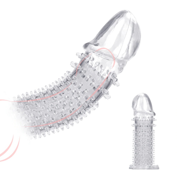 Relief Transparent Penis Sleeve / Penis Extender / Delayed Ejaculation Sex Toy for Men - EVE's SECRETS